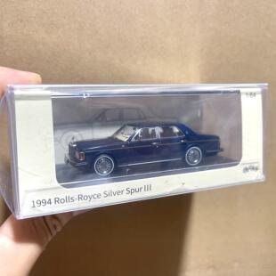 高档GFCC限量1:64 199I4劳合斯莱斯银Rolls SPUR II 仿刺真金汽车