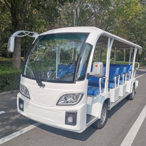 电动观光车8座-14座酒店接待售楼处楼盘看房观光车游览电动观光车