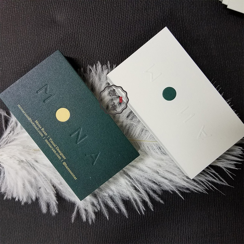 名片制作订做设计创意高档商务凹凸烫金高端卡片定制双面印刷定做