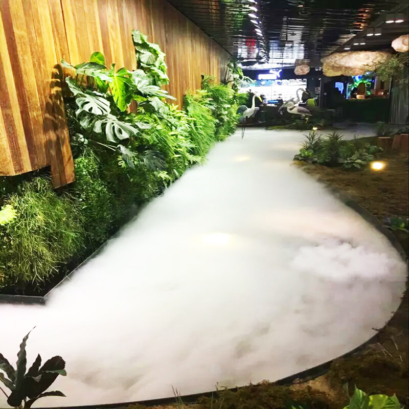 10头超声波雾化头工业加湿器喷雾头水池景观造雾器盆景假山喷雾器