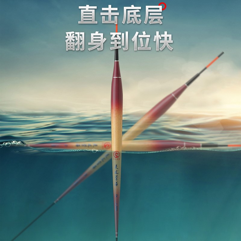 芦苇电子漂细长身底钓漂罗非夜光漂高灵敏鲫鱼漂防断硬尾日夜两用