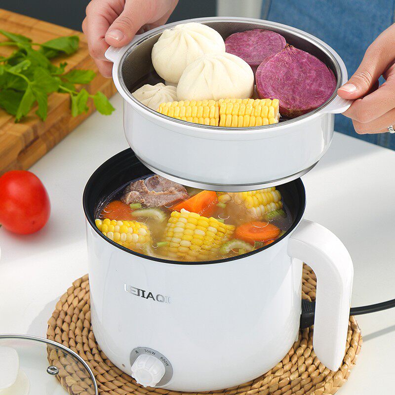 宿舍学生锅电煮锅小型多功能家用煮面火锅锅寝室小锅小功率小电锅