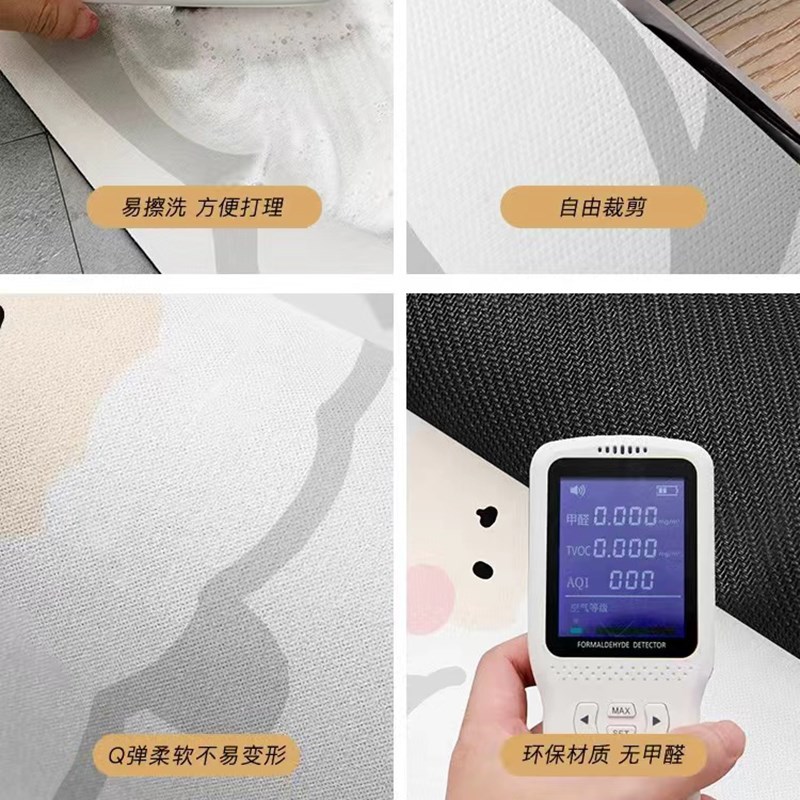 小新欢迎回家硅藻泥餐边柜垫入户玄关鞋柜吸水垫子电视柜台面桌布