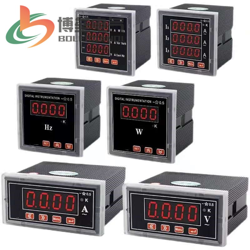 智能数显单相电流电压多功能电力仪表 功率频率因数表 85通讯表