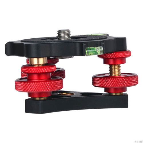 LP-64  铝合金三脚架水平调节台 微调云台 平衡定位水平仪