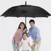 大雨伞男士 自动长柄加固抗风超大双人三人女特大号商务迎宾防风伞