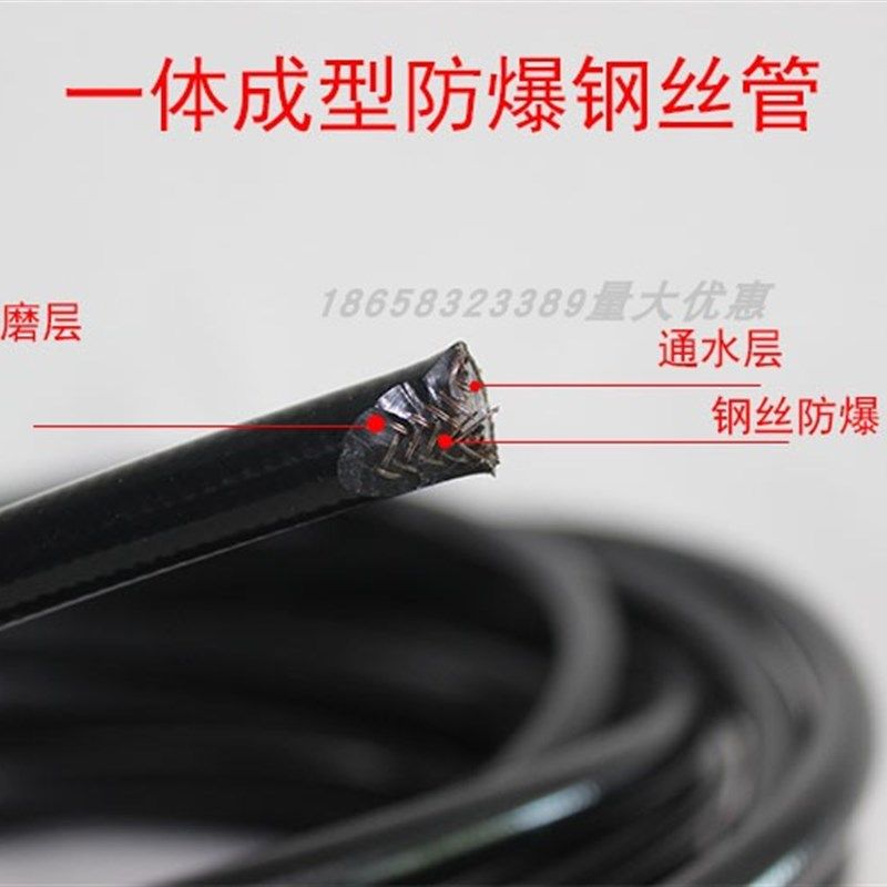 莫甘娜指南车家用洗车机高压水管清洗机出水防爆管子博雷克大黄龙