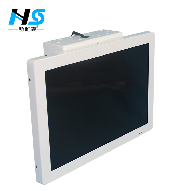 客安达 17寸固定式LED车载广告机 客车液晶广告机 车用电视显示屏