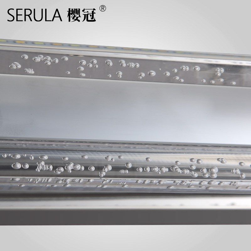 樱冠LED镜前灯可调光简约现代不锈钢浴室卧室卫生间灯镜柜灯壁灯