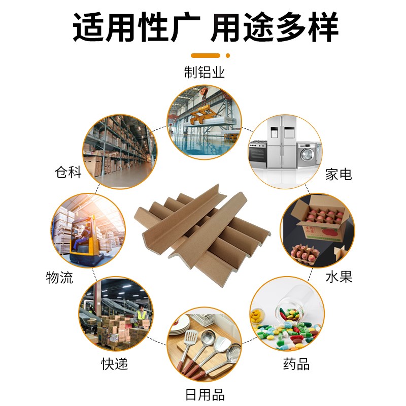 纸箱纸护角条护墙角装修防撞打包装瓷砖门框窗板直收边阳角保护条