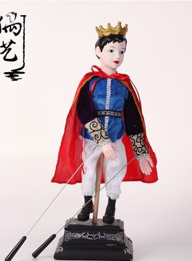 杖头木偶纯手工白雪公主木偶玩具幼儿园表演福建非遗传统研学摆件
