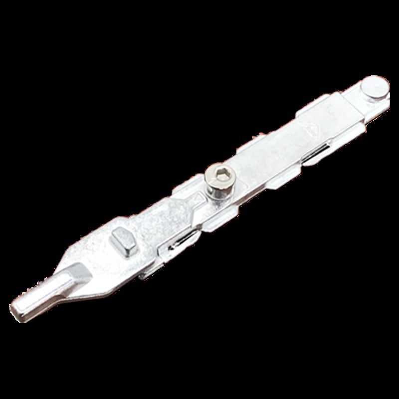 断桥铝内开内倒窗户插销配件传动插杆开窗五金连接件悬转支承锁扣