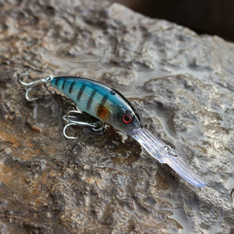 长舌板米诺探构悬浮悬停深潜长舌板米诺路亚假饵小翘嘴专杀淡水。