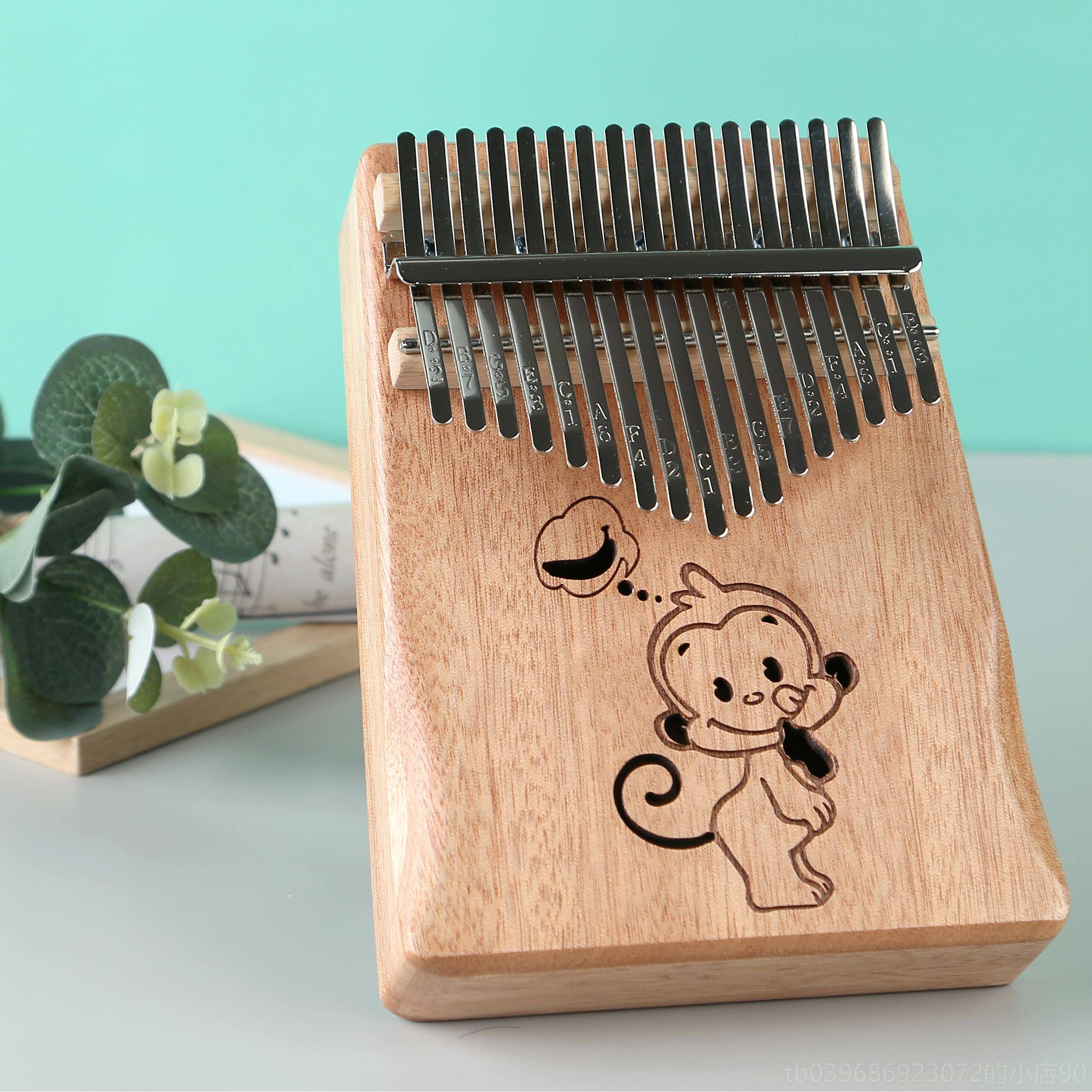 高档卡2林巴琴1音拇指琴电箱17音kalia初学易学m五指b手指琴乐器