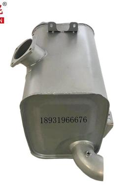 厂家直销国六J6P440消声器带三元无含量消声器陶瓷三元催化总成