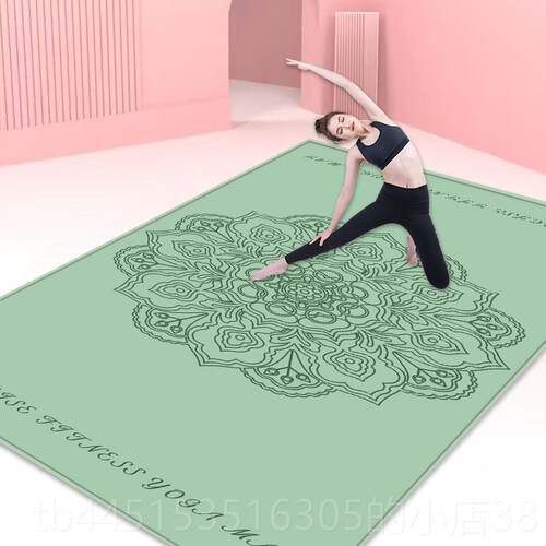 正品专业瑜瑜伽健身垫静家用瑜伽垫滑减震音加厚防防滑运动珈垫健