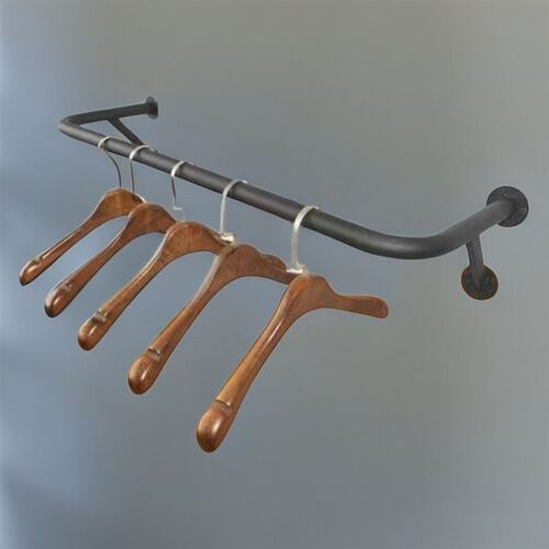 侧墙晾衣杆阳台家用侧装晾衣架侧挂衣柜固定杆侧面墙上壁挂晒衣杆