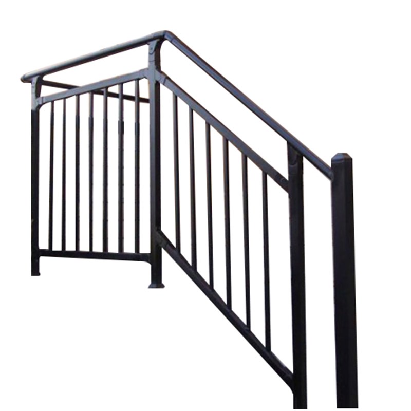 定制锌钢楼梯扶手栏杆护栏防护栏不锈钢铁艺自装室外别墅走廊入户