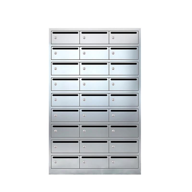 30不锈钢信报箱小区公寓室外落地挂墙多门快递信件存放投递直销