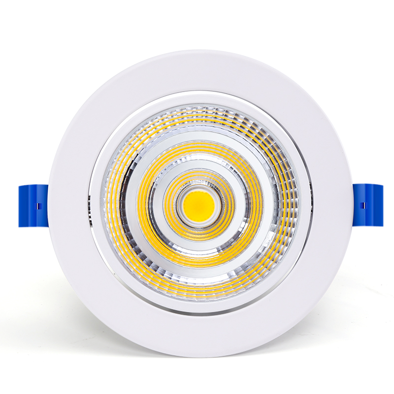 cob射灯店铺商用led天花灯20珠宝灯w嵌入式7.5开孔cm吊顶15瓦