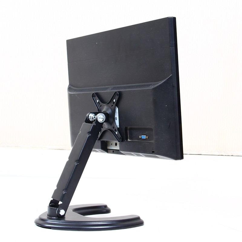 显示器支架 19-27寸通用旋转升降调节台式底座电脑屏增高桌面支架