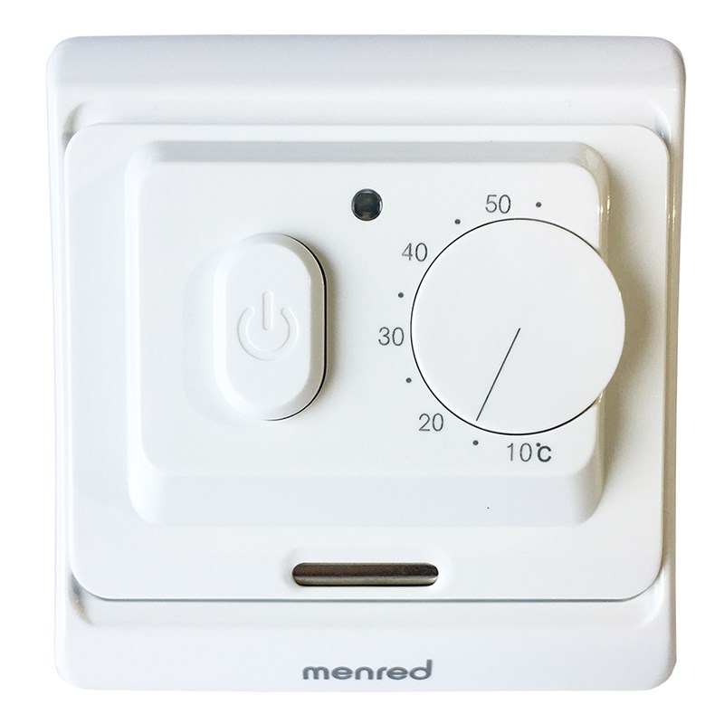 电采暖温控器电地暖机械式电子温控开关德国曼瑞德电热膜温度控制