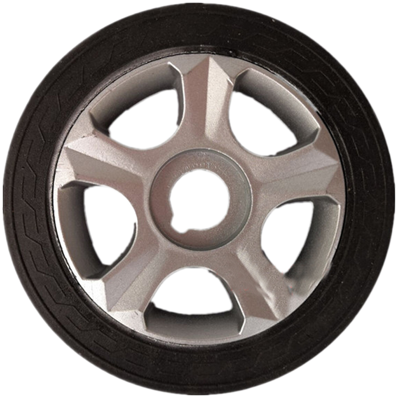 荣高收缩门轮子配件伸缩门电动门机头大轮子驱动轮工厂大门主动轮