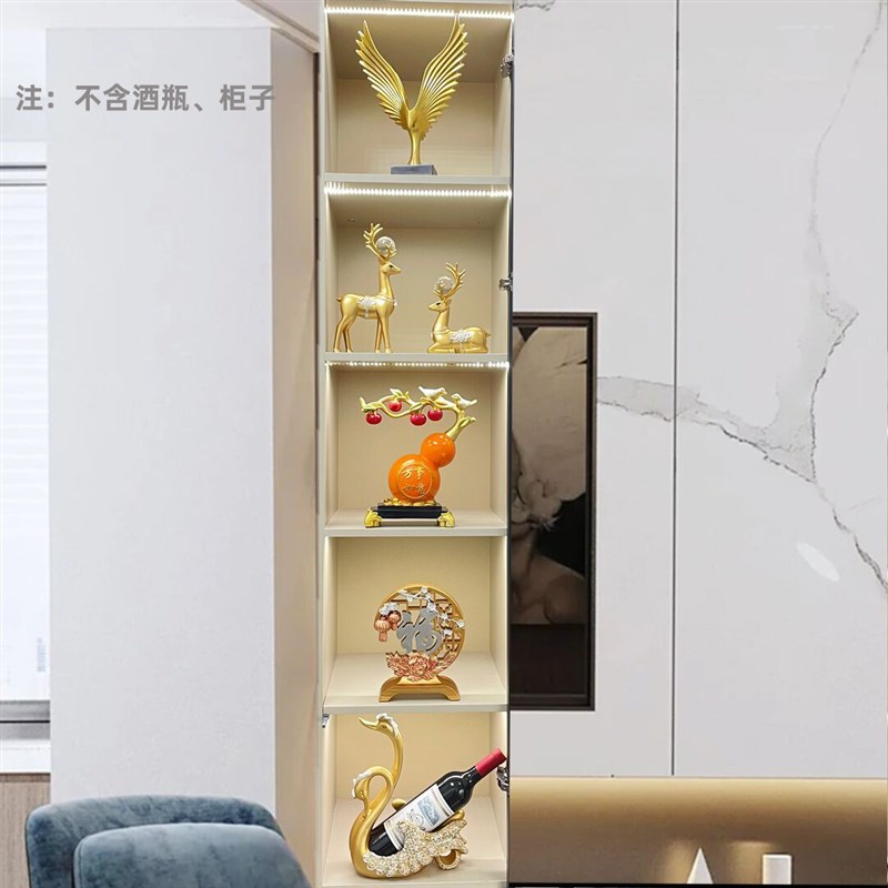 客厅摆件酒柜电视柜套装摆设品高档乔迁旺宅暖居玄关装饰品高级感
