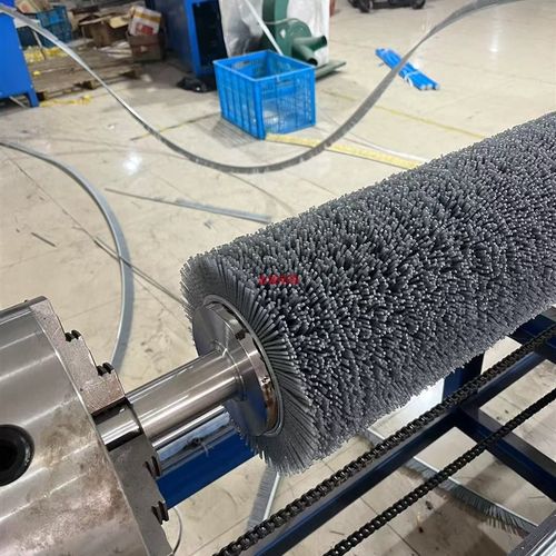 工业机械抛光刷除锈打磨缠绕式镀铜丝不锈钢丝刷辊磨料丝毛刷辊