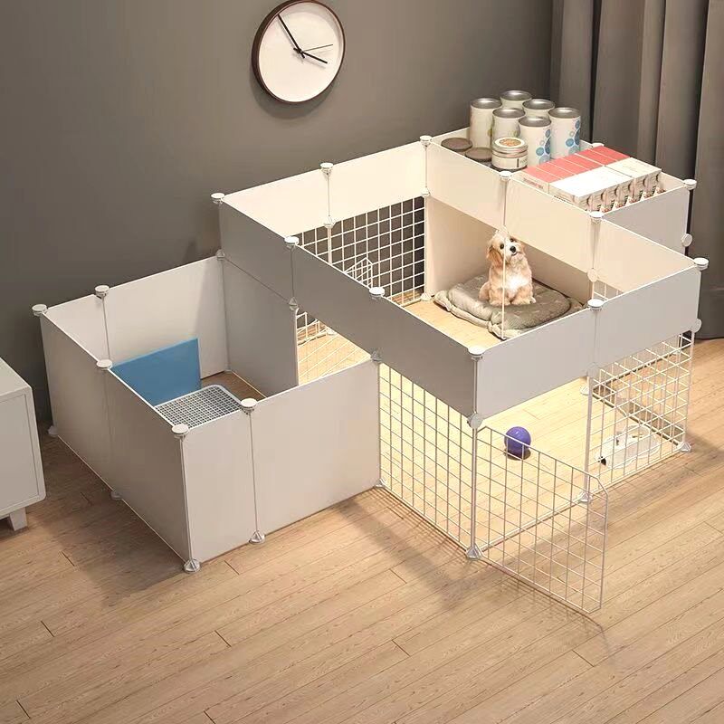 宠物围栏狗狗室内狗屋笼子中小型犬泰迪柯基隔离门防护栏栅栏狗窝
