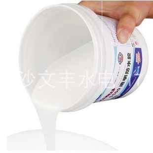 大禹透明防水胶s500补漏材料堵漏王屋顶外墙卫生间防水涂料2l1