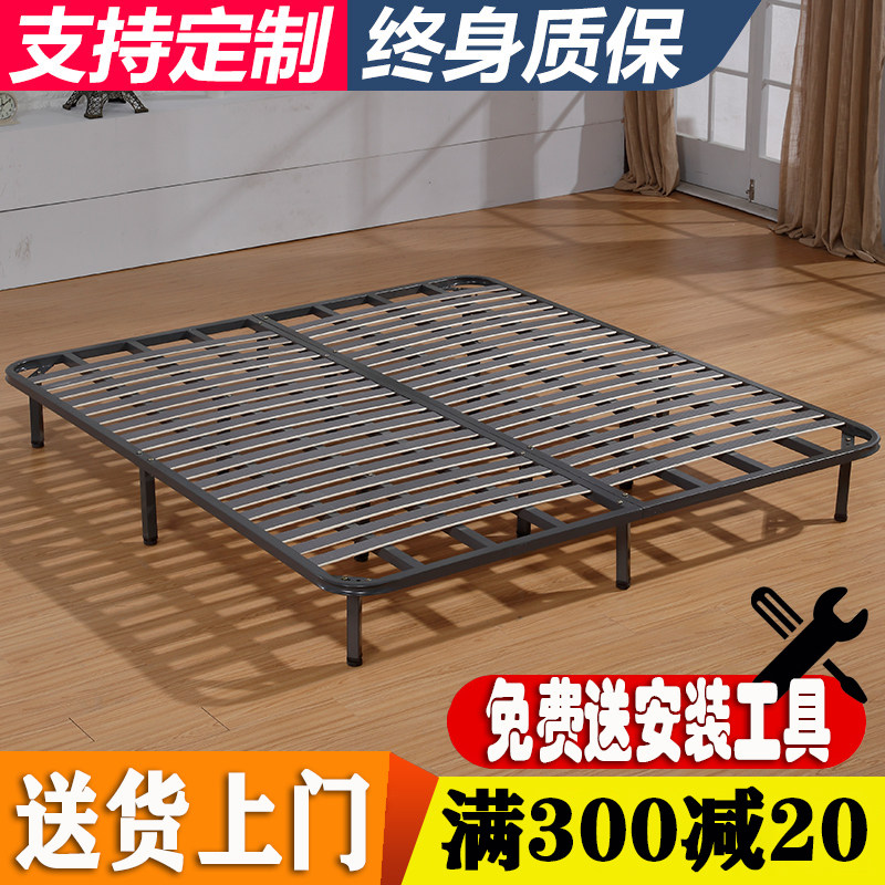 排骨架床架铁架床板支撑架1.8米龙骨架1.5双人床骨架床架子实木条