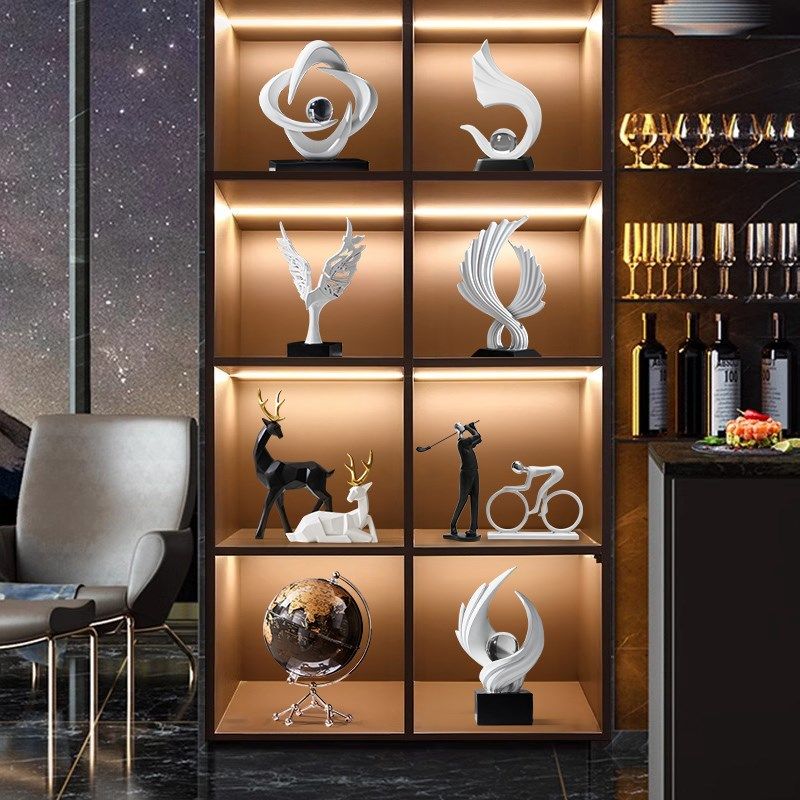 财源滚滚客厅玄关餐边柜展示柜高档酒柜摆件装饰品2025新款礼品,家居饰品,装饰摆件,淘宝优惠券,粉丝福利购,淘宝优惠卷