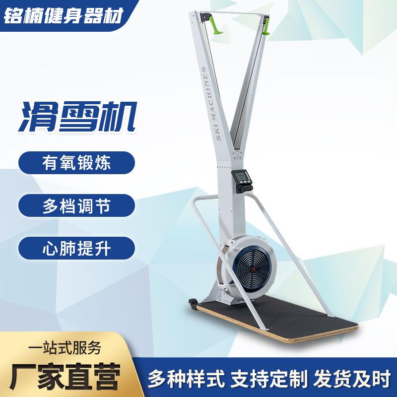 风阻滑雪机室内模拟健身房练臂肌折叠健身家用商用健身器材滑船机