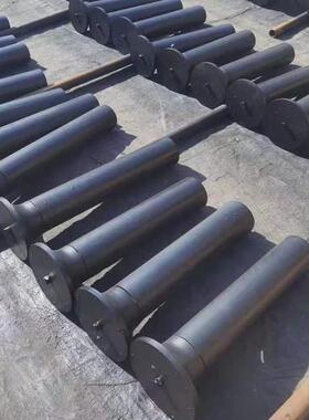 供应矿用DTII型75型摩擦上下调心托辊 摩擦头平行托辊