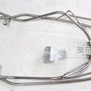 G摩托车保险杠护杠 摩托车小公主保险杠SCR100喜悦优悦WH100T