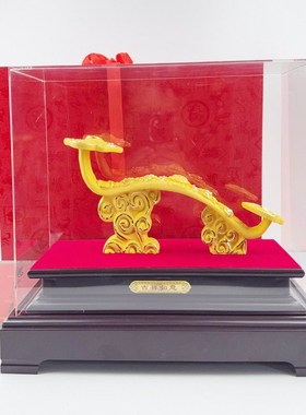 绒沙金摆件家居摆设送人保险公司活动促销商务礼品客厅装饰摆件