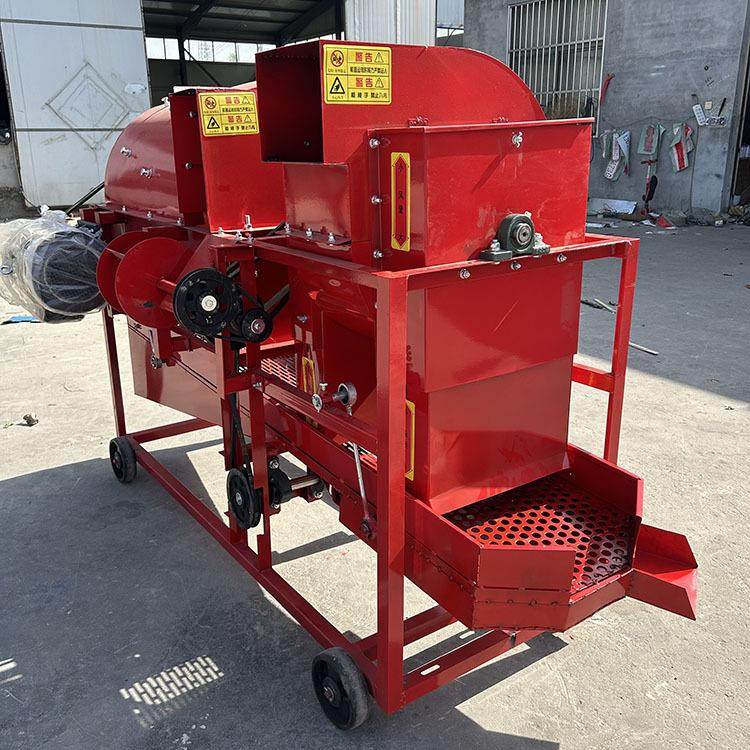 花生摘果机柴电两用打果子机自动装袋花生脱粒机摘花生覆盆子