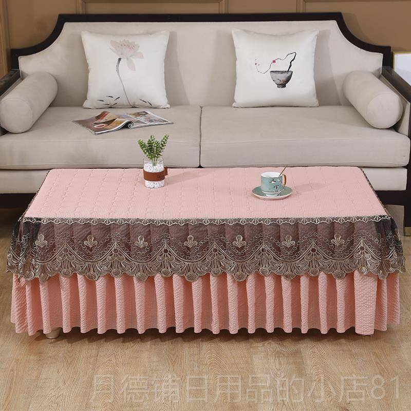 正品防滑茶布套罩几客厅茶桌几垫台布盖盖巾电视柜布烤火罩家用茶
