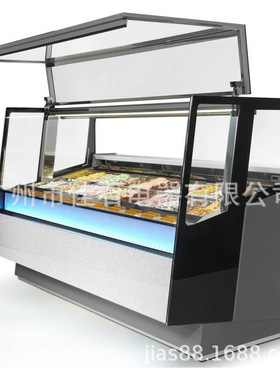 厂家供应 110V 24盘冰糕柜 Ice cream showcase 冰淇淋展示柜
