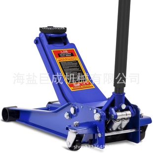 低位3吨卧式千斤顶双泵/LOW PROFILE FLOOR JACK超薄型高效高承重