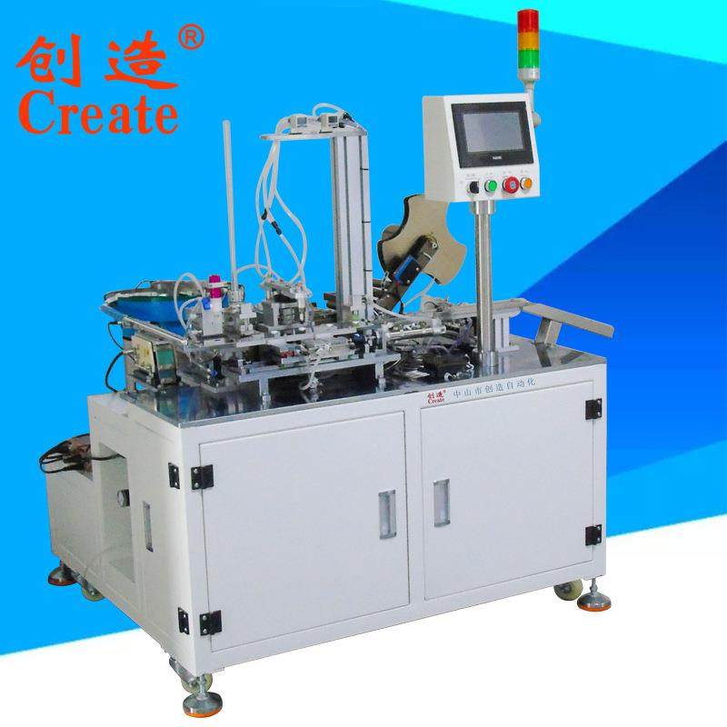 工厂直销自动点胶机打胶装磁铁贴标签机器CZ-660电源线整理器设备