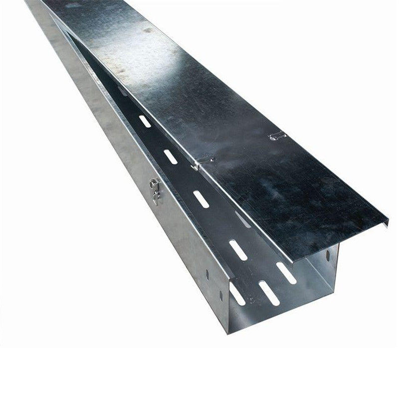 热浸锌槽式电缆桥架车库用喷塑电缆桥架地下管廊电缆桥架铺设