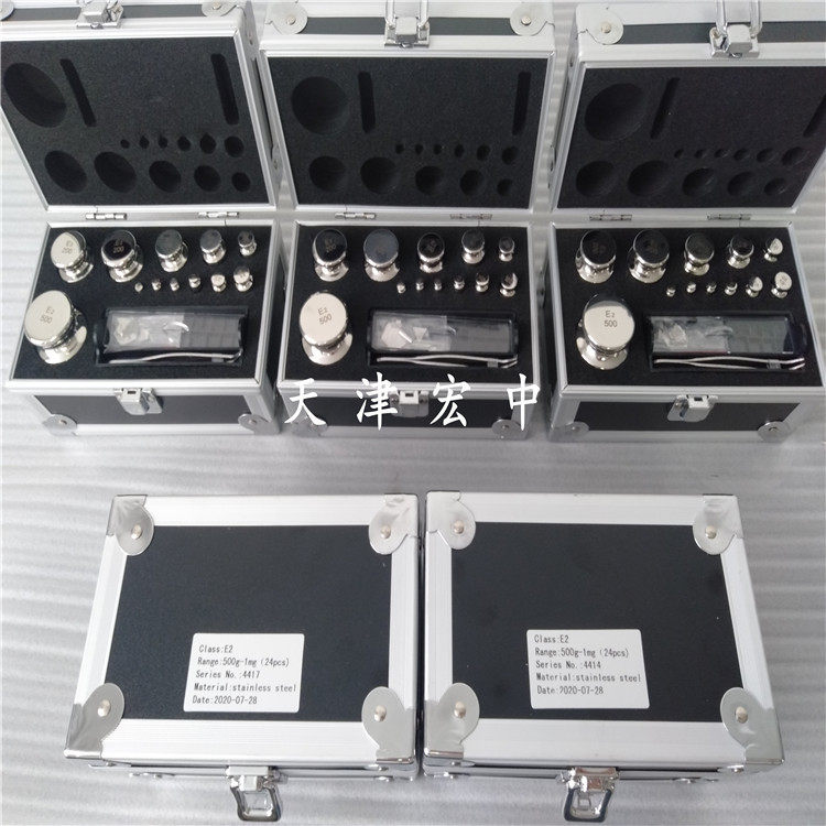 E2-1mg-100g不锈钢砝码 1mg-200g无磁砝码 316材质天平砝码