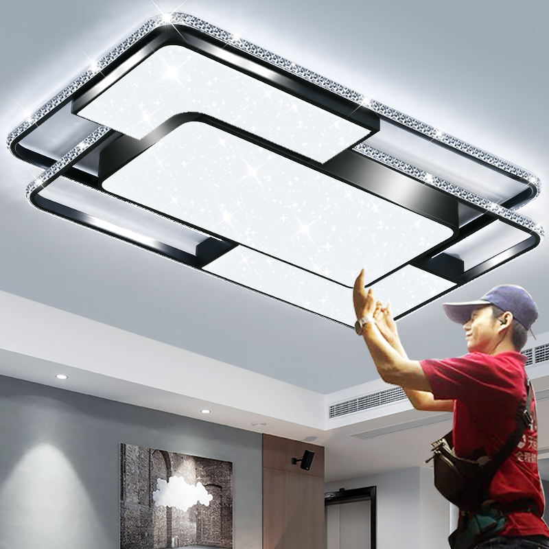 主客厅灯吸顶2023年新款现代简约大气大灯全屋餐吊灯具大全