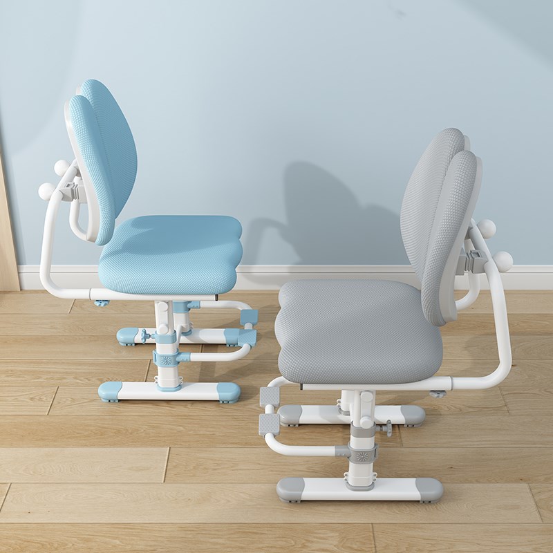 儿童学习椅子可升降女孩学生写字椅家用座椅坐姿书桌椅调节课桌椅
