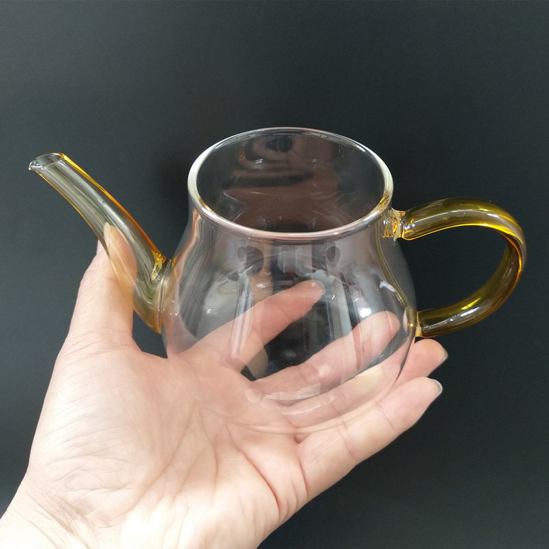 双树村加厚耐高温耐热玻璃花茶泡茶壶烧茶煮茶器家用茶具玻璃滤网