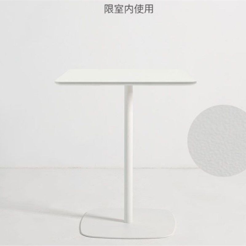 白色肯德基餐桌椅休闲餐吧德克士披萨甜品店咖啡店桌椅组合小方桌
