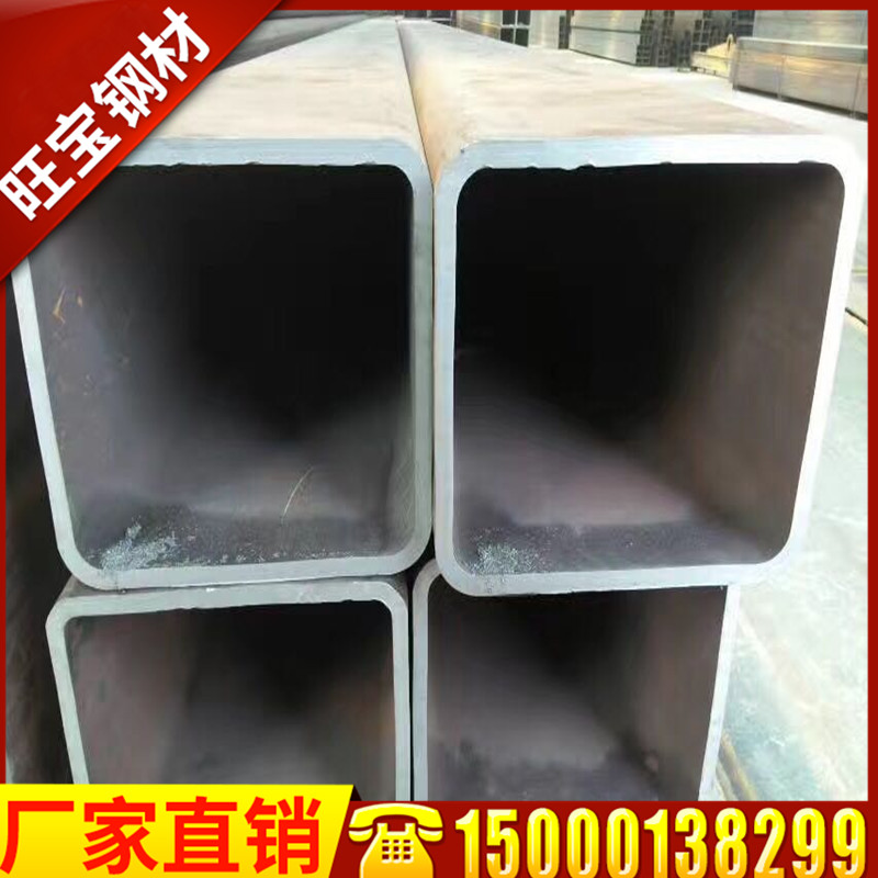 热镀锌方管钢材50*50型材100*100方钢搭棚矩形货架4*6无缝冷镀锌