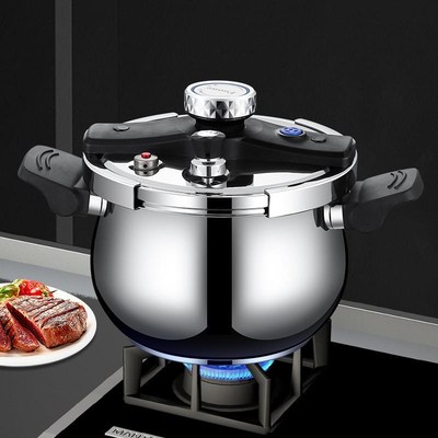 防爆高压锅家用大容量压力锅加厚304不锈钢压力锅电磁炉燃气通用